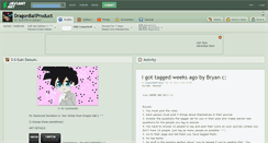 Desktop Screenshot of dragonballproduct.deviantart.com