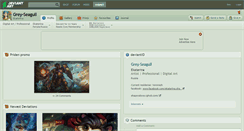 Desktop Screenshot of grey-seagull.deviantart.com