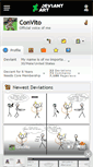 Mobile Screenshot of convito.deviantart.com