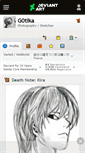 Mobile Screenshot of g0tika.deviantart.com