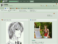 Tablet Screenshot of g0tika.deviantart.com