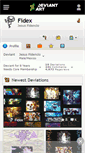 Mobile Screenshot of fidex.deviantart.com