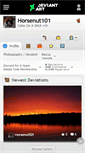 Mobile Screenshot of horsenut101.deviantart.com