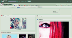 Desktop Screenshot of kassandrablack.deviantart.com