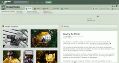 Desktop Screenshot of cheeseweebie.deviantart.com