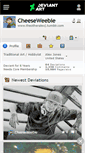 Mobile Screenshot of cheeseweebie.deviantart.com