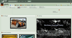 Desktop Screenshot of mahu54.deviantart.com