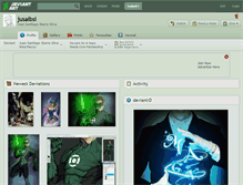 Tablet Screenshot of jusaibsi.deviantart.com