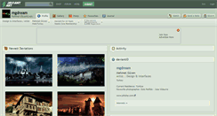 Desktop Screenshot of mgdream.deviantart.com