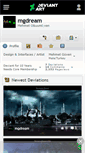 Mobile Screenshot of mgdream.deviantart.com