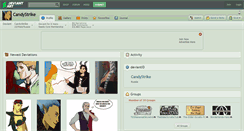 Desktop Screenshot of candystrike.deviantart.com