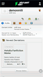 Mobile Screenshot of demonmili.deviantart.com
