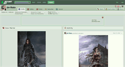 Desktop Screenshot of devilkate.deviantart.com
