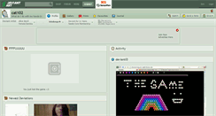 Desktop Screenshot of cat102.deviantart.com