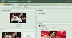 Desktop Screenshot of det0mass0.deviantart.com