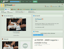 Tablet Screenshot of det0mass0.deviantart.com