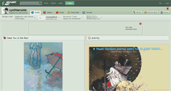 Desktop Screenshot of cynthiarox66.deviantart.com