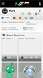 Mobile Screenshot of euro.deviantart.com