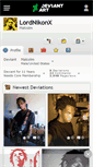 Mobile Screenshot of lordnikonx.deviantart.com