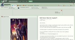 Desktop Screenshot of metaworks.deviantart.com