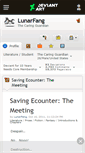 Mobile Screenshot of lunarfang.deviantart.com