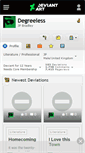 Mobile Screenshot of degreeless.deviantart.com