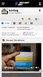 Mobile Screenshot of kovbog.deviantart.com