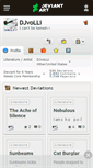 Mobile Screenshot of djvolli.deviantart.com