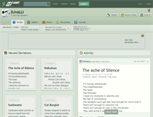 Tablet Screenshot of djvolli.deviantart.com