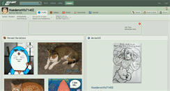 Desktop Screenshot of huederonvis7140z.deviantart.com
