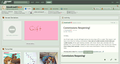 Desktop Screenshot of bloodrose83.deviantart.com