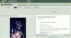 Desktop Screenshot of leadheart787.deviantart.com