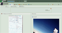 Desktop Screenshot of david-parr.deviantart.com