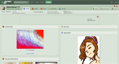 Desktop Screenshot of nekoyasha117.deviantart.com
