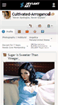 Mobile Screenshot of cultivated-arrogance.deviantart.com
