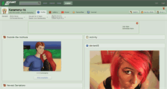 Desktop Screenshot of karameru-16.deviantart.com
