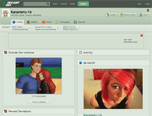 Tablet Screenshot of karameru-16.deviantart.com