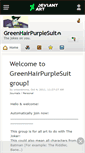 Mobile Screenshot of greenhairpurplesuit.deviantart.com