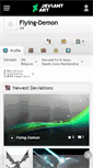 Mobile Screenshot of flying-demon.deviantart.com