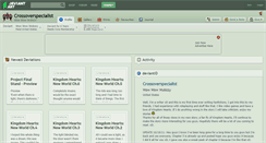 Desktop Screenshot of crossoverspecialist.deviantart.com