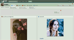 Desktop Screenshot of gangles.deviantart.com