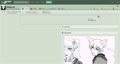 Desktop Screenshot of mellou-m.deviantart.com