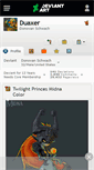 Mobile Screenshot of duaxer.deviantart.com