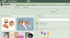 Desktop Screenshot of evilbonbon.deviantart.com