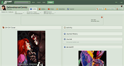 Desktop Screenshot of gallowshumorcomics.deviantart.com