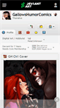 Mobile Screenshot of gallowshumorcomics.deviantart.com