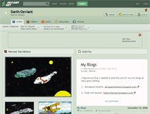 Tablet Screenshot of darth-deviant.deviantart.com