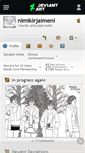 Mobile Screenshot of nimikirjaimeni.deviantart.com