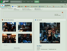 Tablet Screenshot of lamikol.deviantart.com