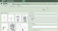 Desktop Screenshot of emothice.deviantart.com